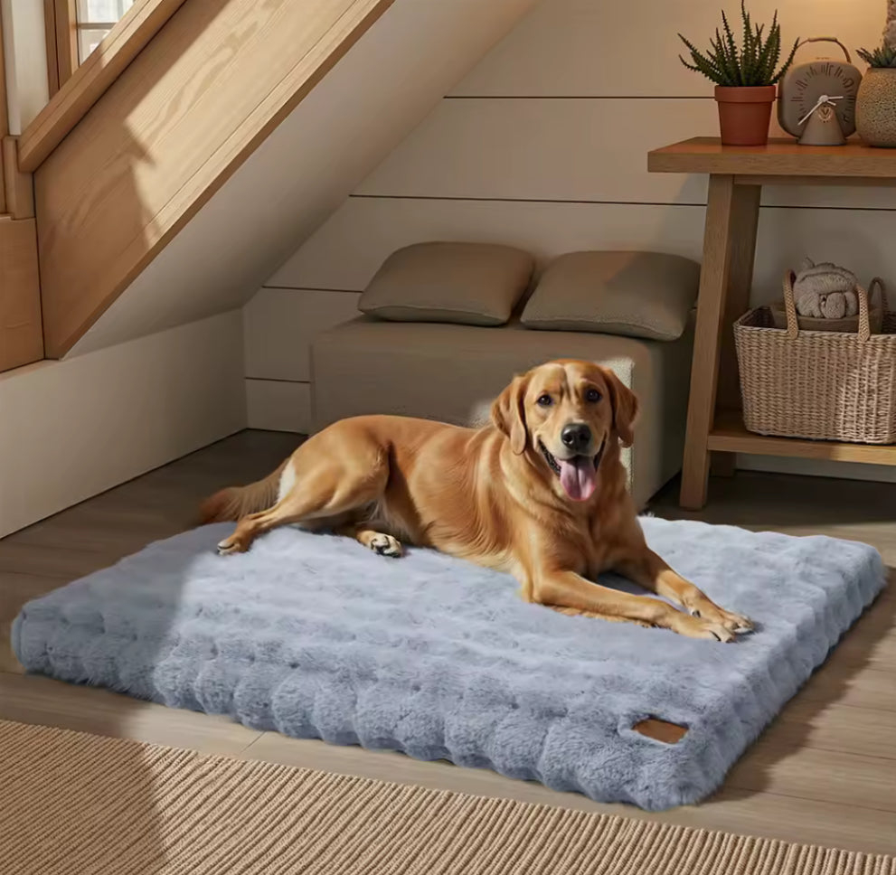 CozyCalm Pet Bed — Plush Anti-Anxiety Dog & Cat Bed (Medium / Large / XL / XXL)